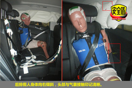 2010款上海大众途观1.8TSI手自一体版碰撞测试图解