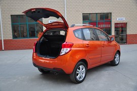 2010款长安CX20橙色1.3L手动运动版到店实拍