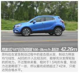 别克昂科拉深度测试