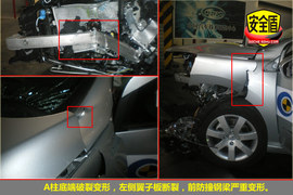 2010款东风标致408碰撞测试图解