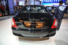 玛莎拉蒂总裁车展实拍