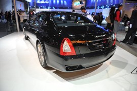 玛莎拉蒂总裁车展实拍