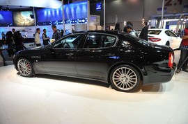 玛莎拉蒂总裁车展实拍