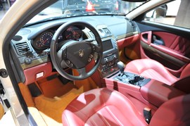 玛莎拉蒂总裁车展实拍