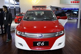 比亚迪E6车展实拍