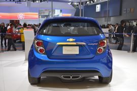   雪佛兰AVEO RS 车展实拍