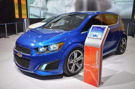   雪佛兰AVEO RS 车展实拍