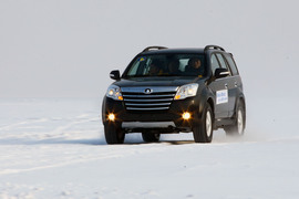 长城哈弗H5冰雪试驾