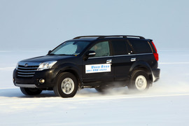 长城哈弗H5冰雪试驾