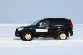 长城哈弗H5冰雪试驾