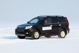 长城哈弗H5冰雪试驾