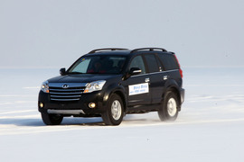 长城哈弗H5冰雪试驾