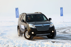 长城哈弗H5冰雪试驾