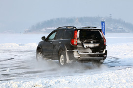 长城哈弗H5冰雪试驾