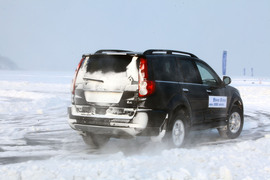 长城哈弗H5冰雪试驾