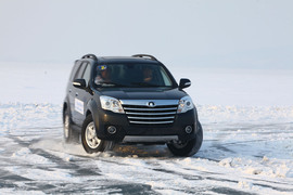 长城哈弗H5冰雪试驾