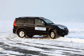 长城哈弗H5冰雪试驾