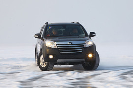 长城哈弗H5冰雪试驾