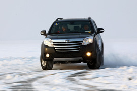 长城哈弗H5冰雪试驾