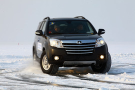 长城哈弗H5冰雪试驾