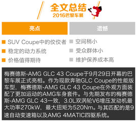 2016巴黎车展：梅赛德斯-AMG