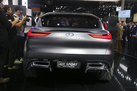   英菲尼迪QX Sport 巴黎车展实拍