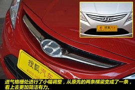 2011款北京现代瑞纳两厢1.4L自动豪华型图解