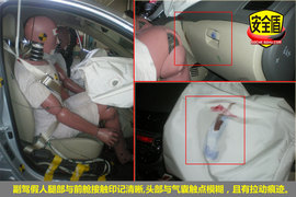 2010款北京现代瑞纳1.4BLUE自动型碰撞图解