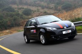 2011款上汽MG3无锡试驾