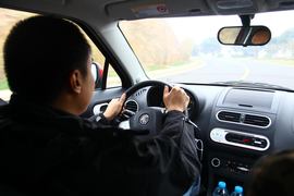 2011款上汽MG3无锡试驾