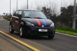 2011款上汽MG3无锡试驾