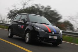 2011款上汽MG3无锡试驾