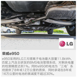   荣威e950油耗测试