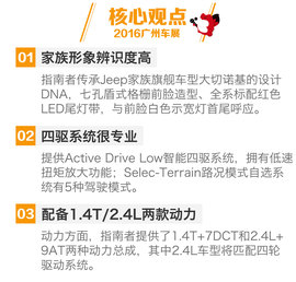 2016广州车展：Jeep全新指南者新车解码