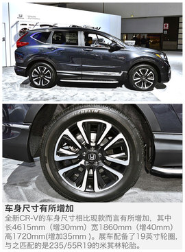 2016洛杉矶车展：本田全新换代CR-V解码