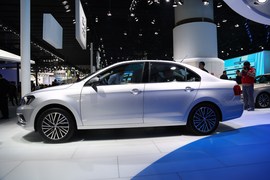 大众全新捷达广州车展实拍