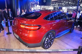 奔驰GLC300轿跑SUV广州车展实拍