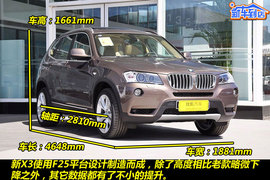 新宝马X3到店实拍图解