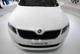   斯柯达Vision D概念车 上海车展实拍