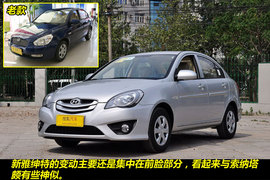 2011款北京现代雅绅特1.4GL到店实拍图解