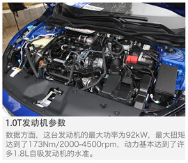 2017款本田思域180TURBO自动舒适版