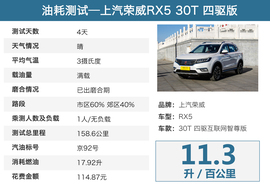 2016款上汽荣威RX5