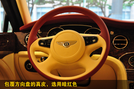 2011款宾利穆尚红内饰特别定制版到店实拍