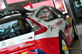 WRC勒布赛车雪铁龙C4实拍