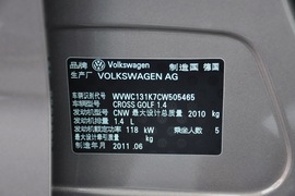 2011款大众CrossGolf