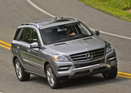 2012款奔驰ML海外试驾实拍