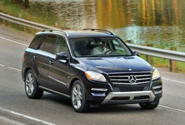 2012款奔驰ML海外试驾实拍