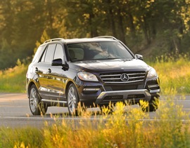 2012款奔驰ML海外试驾实拍