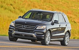 2012款奔驰ML海外试驾实拍