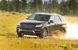 2012款奔驰ML海外试驾实拍